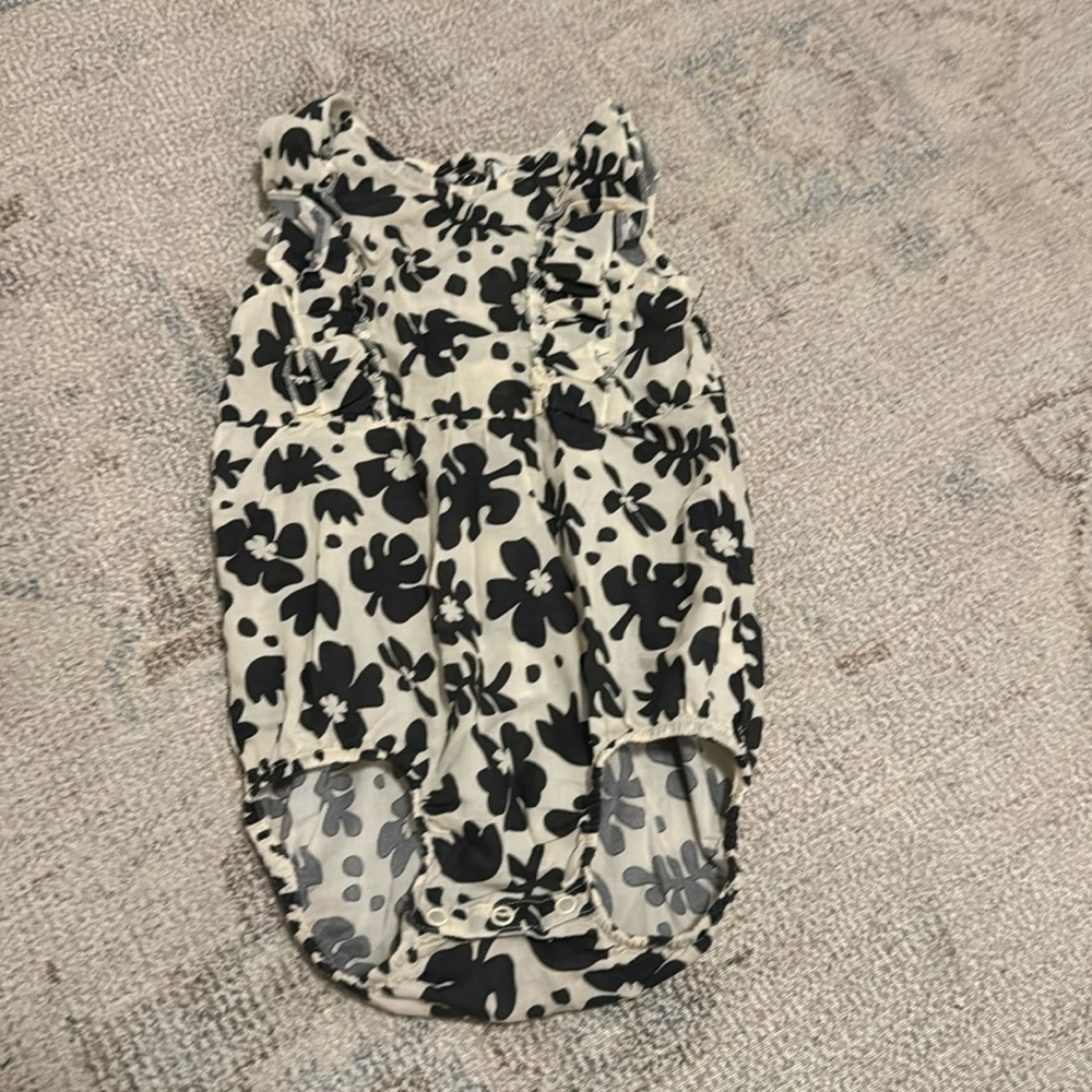 H&M floral onesie